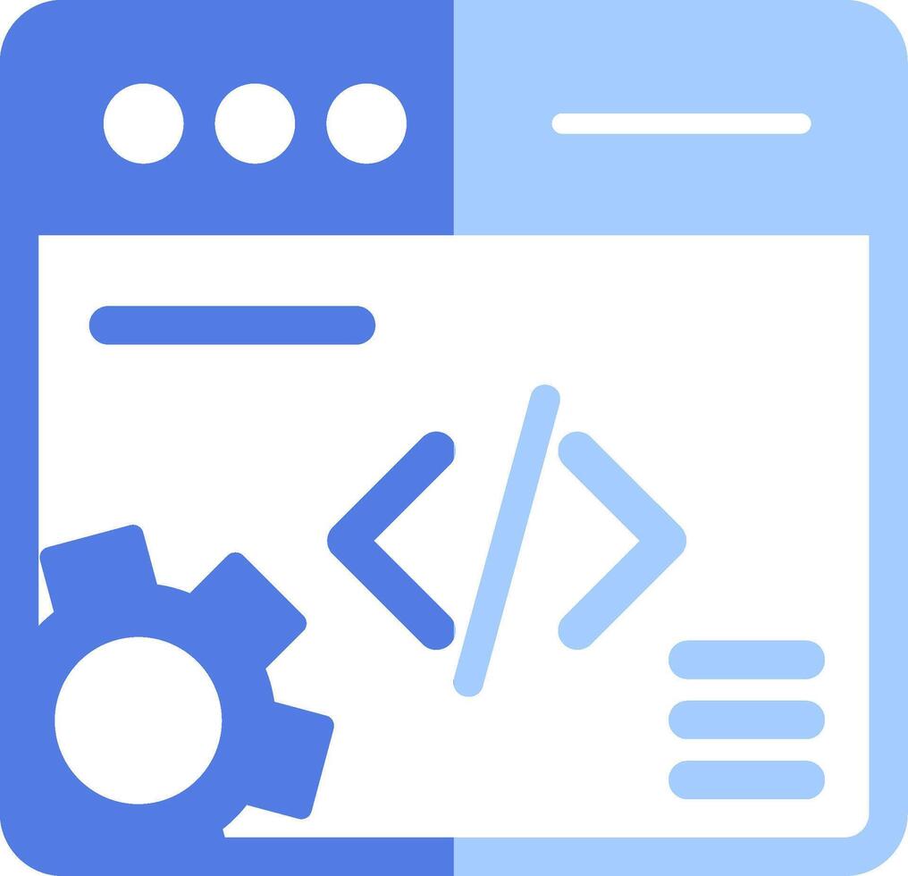 Web Development Vecto Icon vector