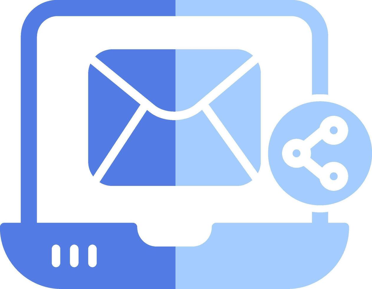 Email Share Vecto Icon vector