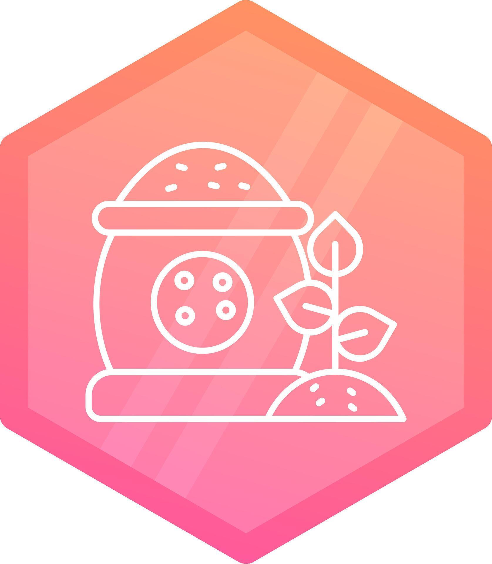 Fertilizer Gradient polygon Icon 38181480 Vector Art at Vecteezy