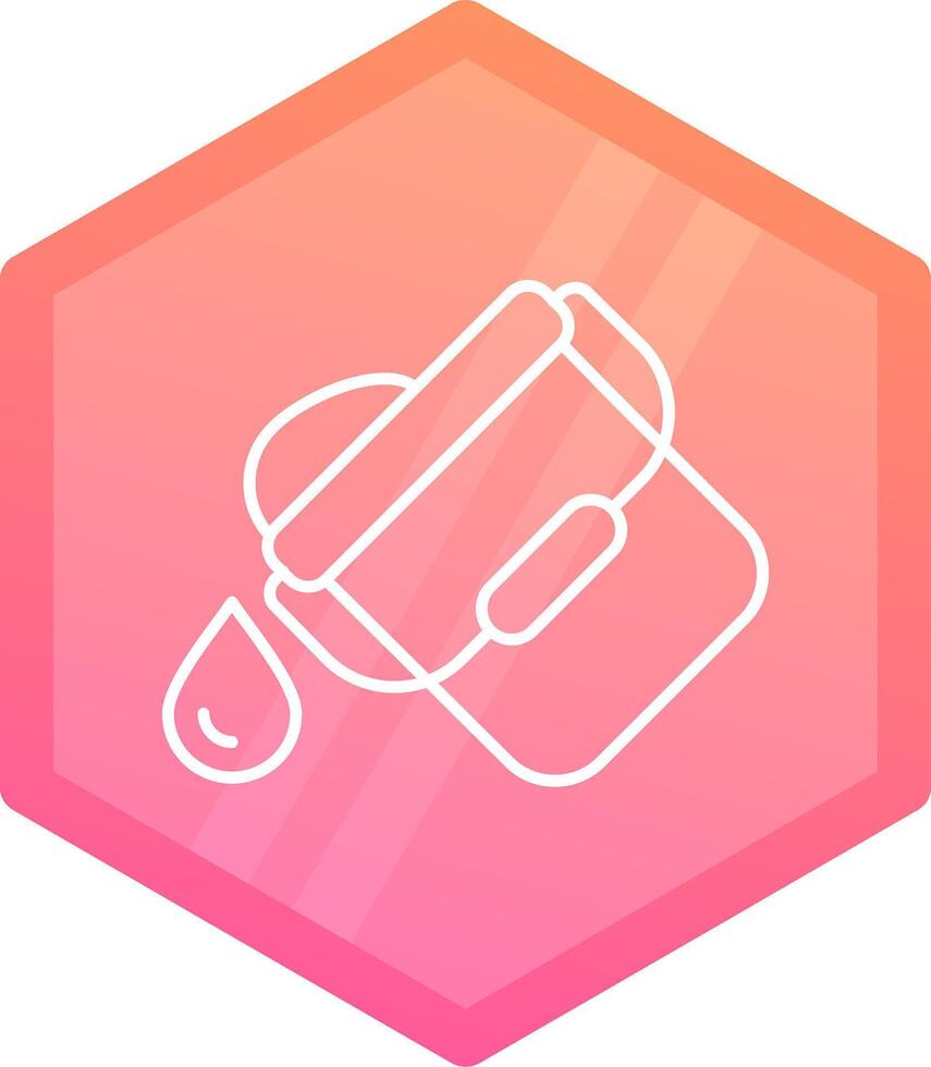 Paint bucket Gradient polygon Icon 38182000 Vector Art at Vecteezy