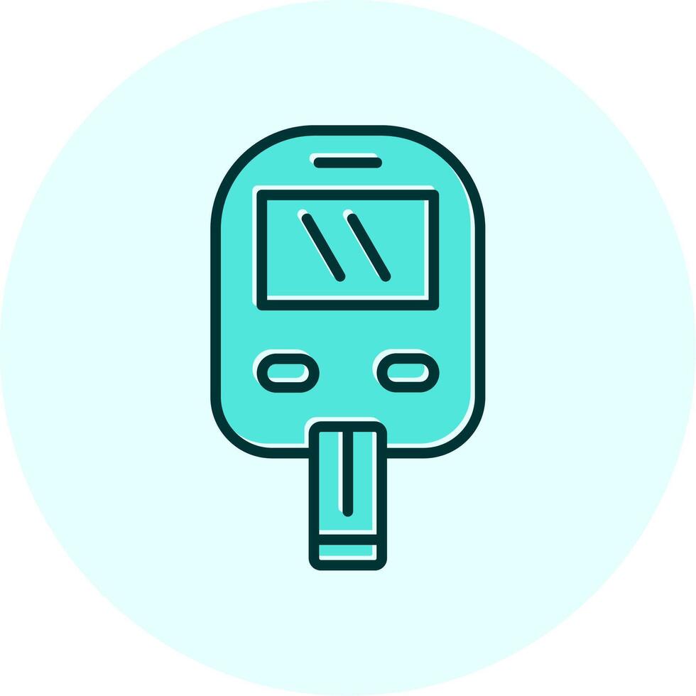 Glucometer Vecto Icon vector