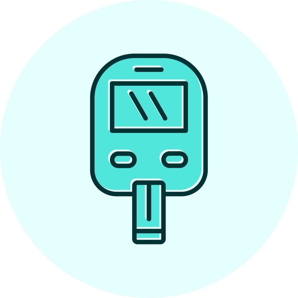 Glucometer Vecto Icon vector