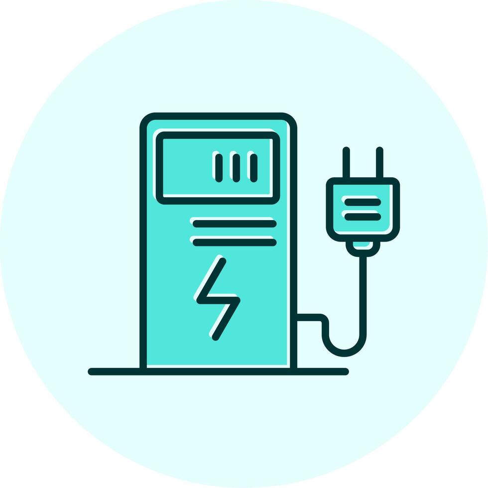 Electric Charge Vecto Icon vector