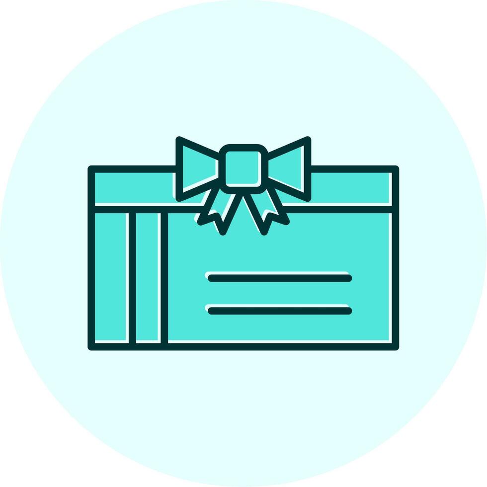 Gift Card Vecto Icon vector