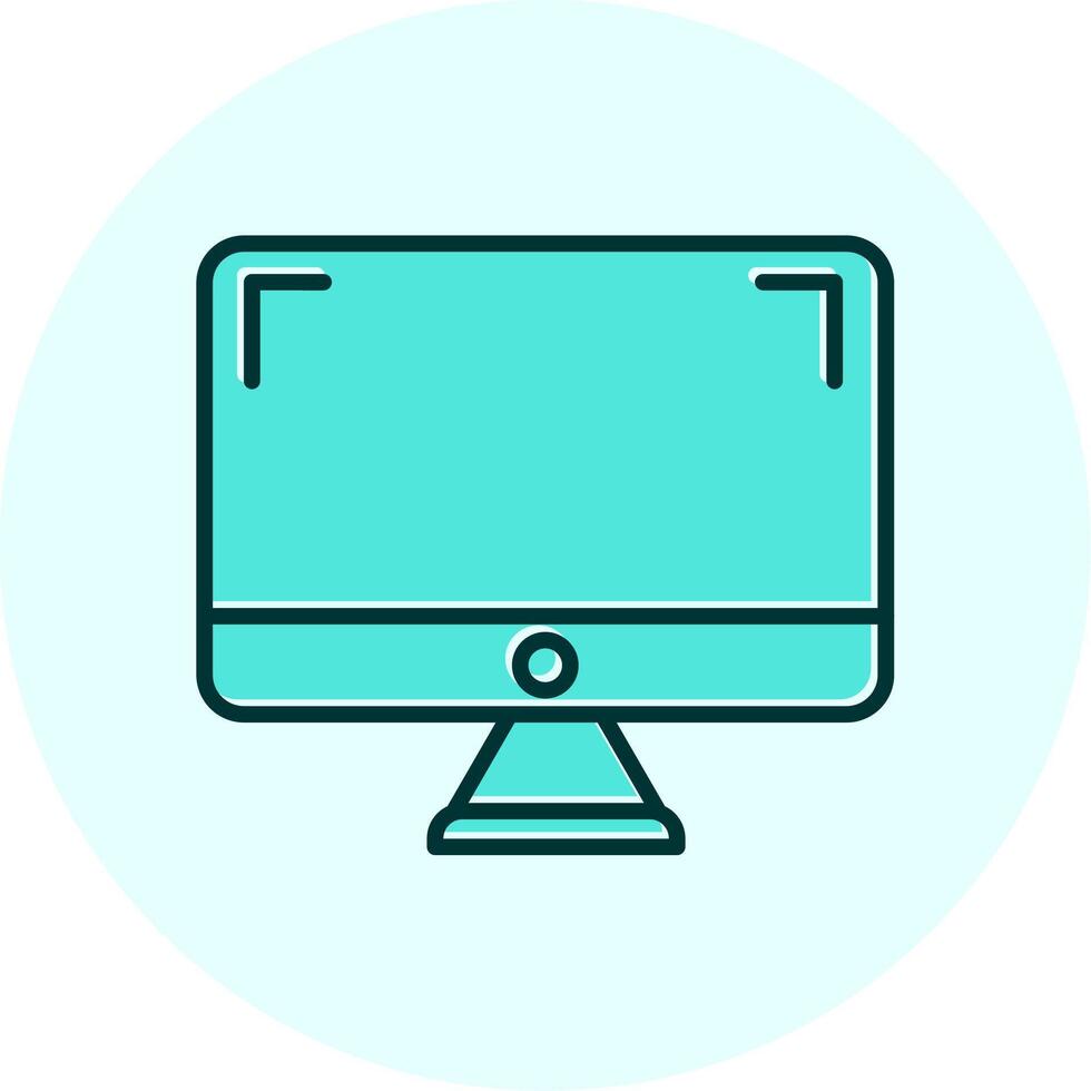 Monitor Vecto Icon vector
