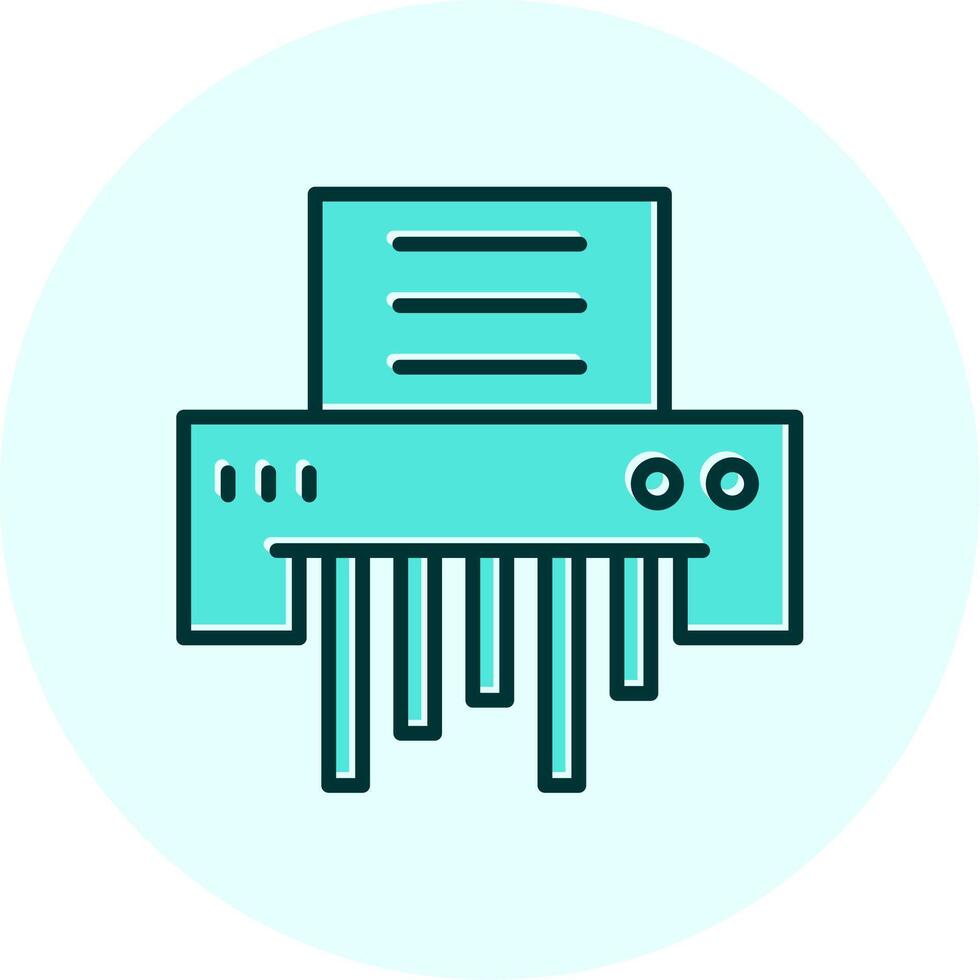 Paper Shredder Vecto Icon vector