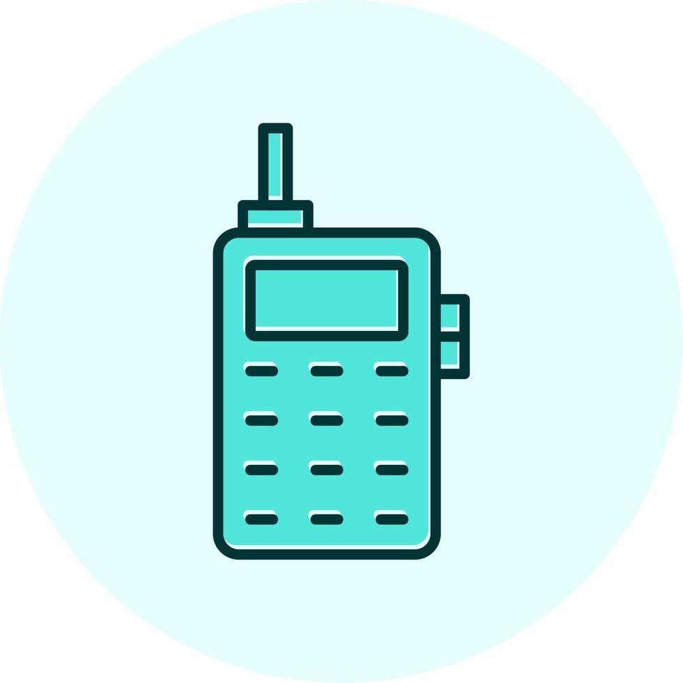 Old Phone Vecto Icon vector