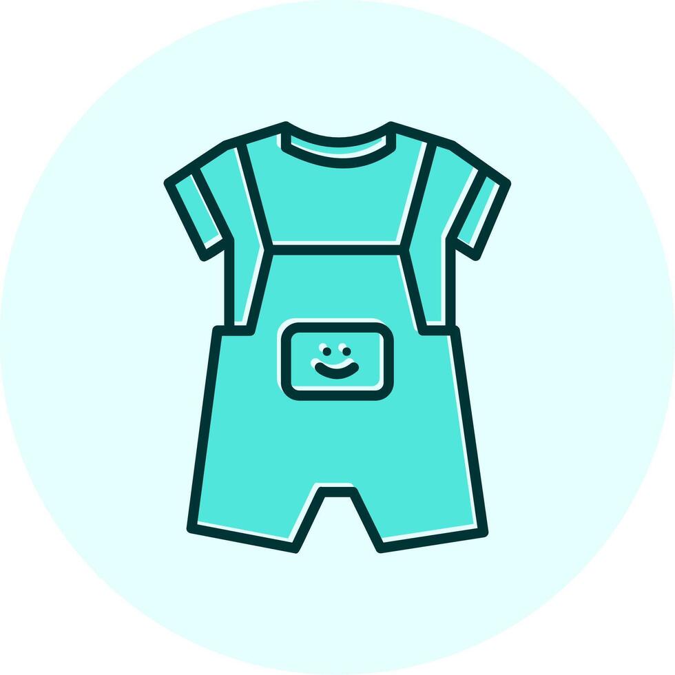 Dungarees Vecto Icon vector