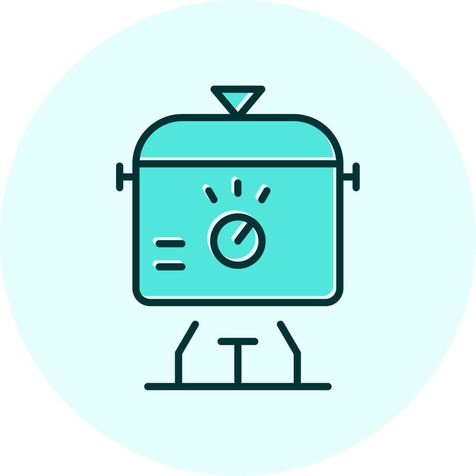 Slow Cooker Vecto Icon vector