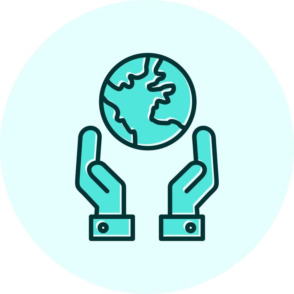 Earth Vecto Icon vector