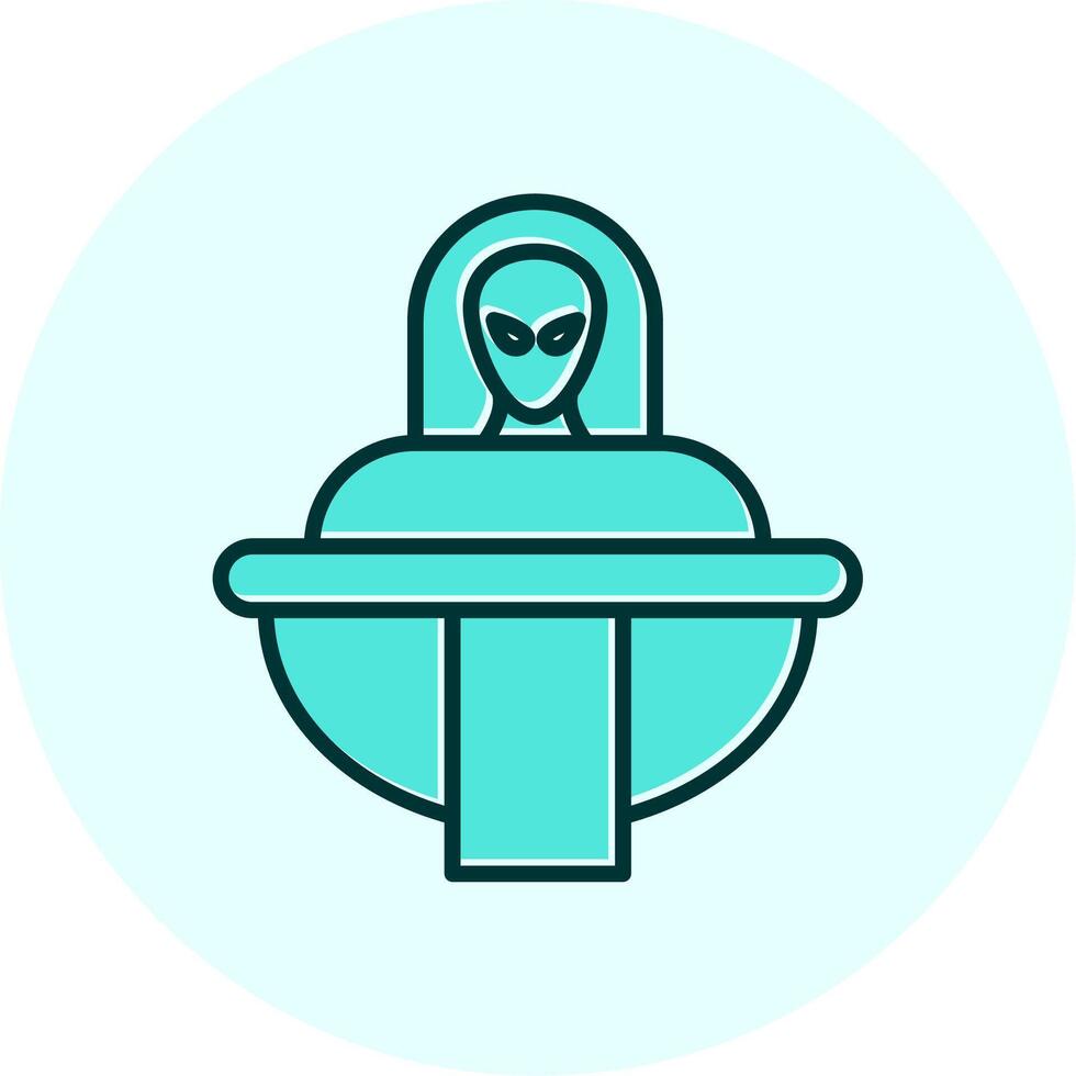 Spaceship Vecto Icon vector