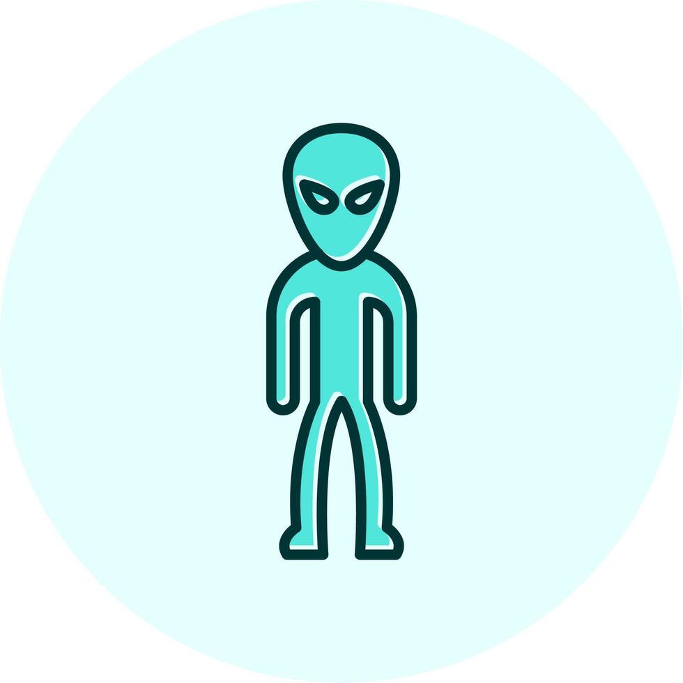 Alien Vecto Icon vector
