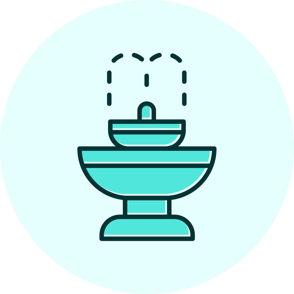 Fountain Vecto Icon vector