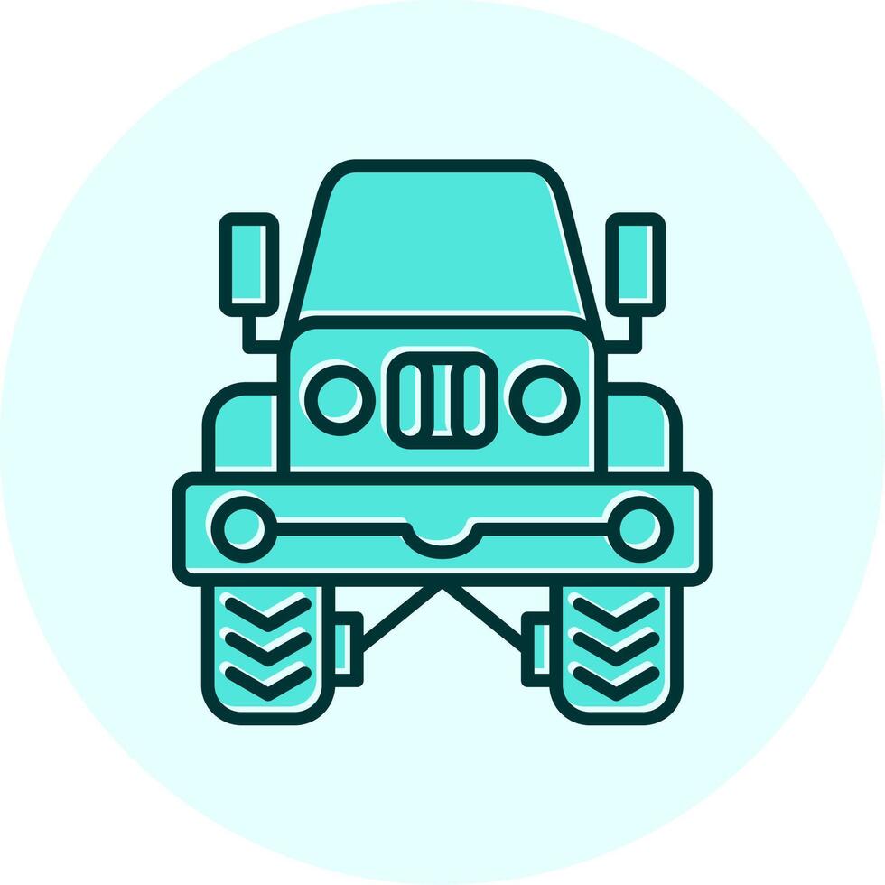 todoterreno vecto icono vector