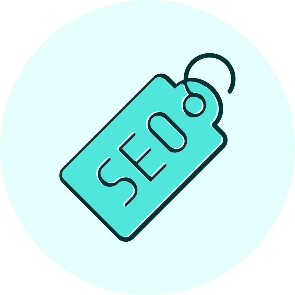 Seo Tag Vecto Icon vector