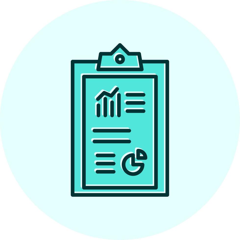 Work Report Vecto Icon vector