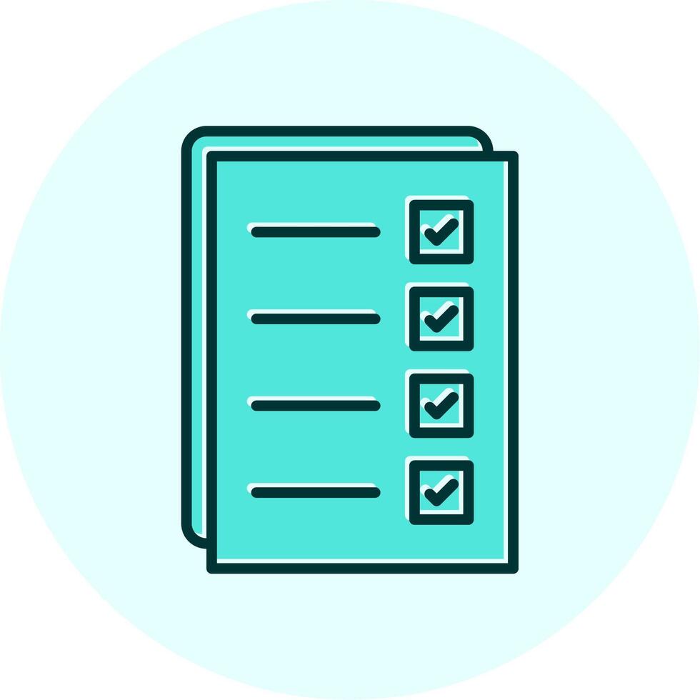Check list Vecto Icon vector
