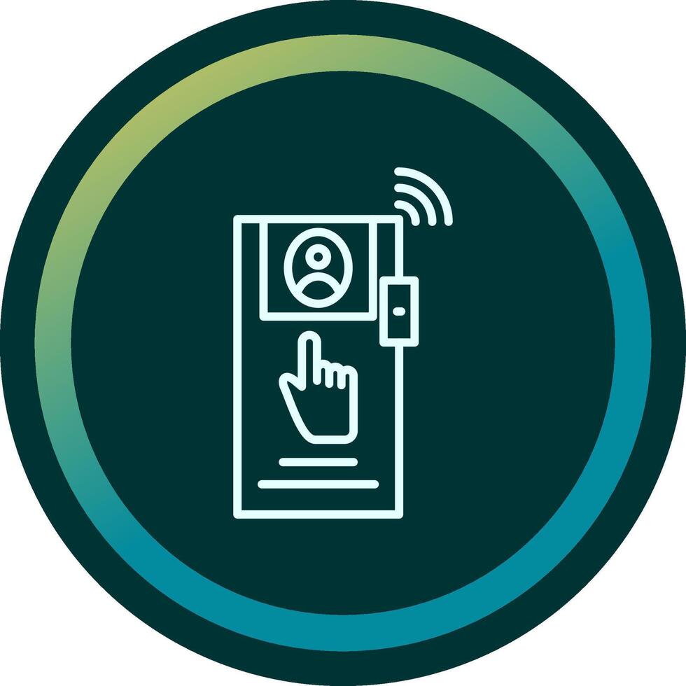 Door Camera Vecto Icon vector