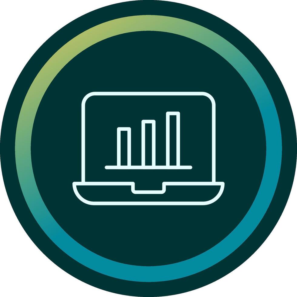 Stocks Analytics Vecto Icon vector