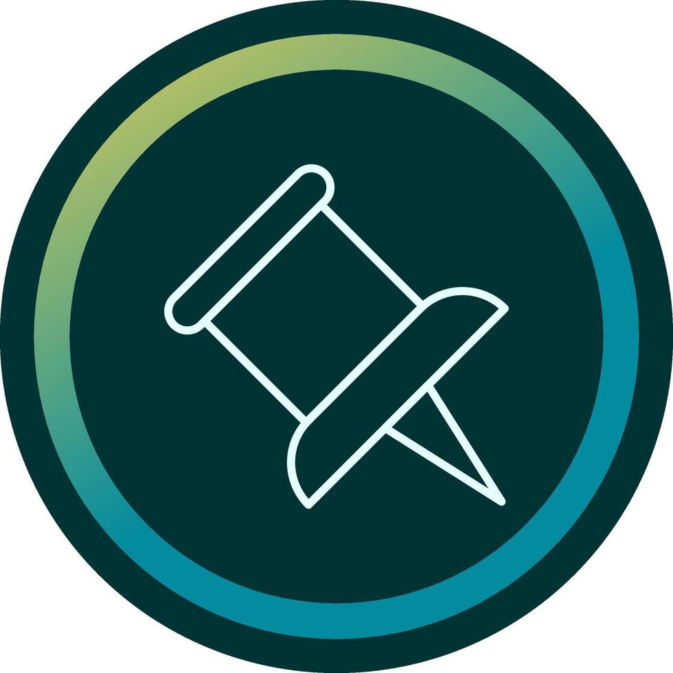 Push Pin Vecto Icon vector
