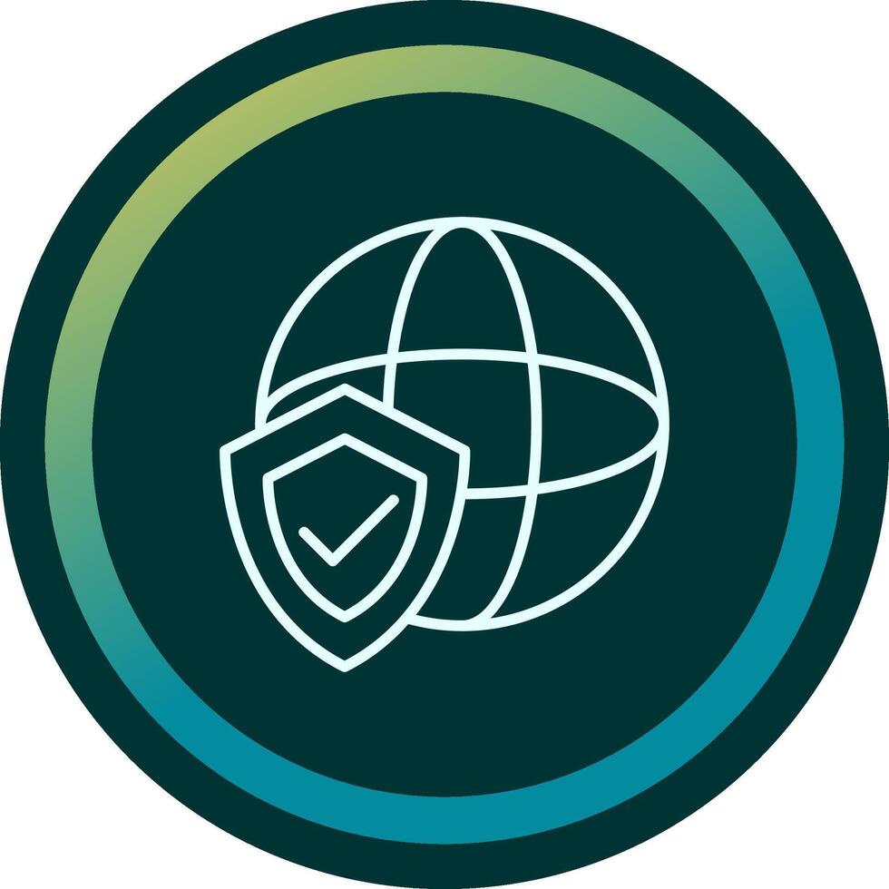 Global Protection Vecto Icon vector