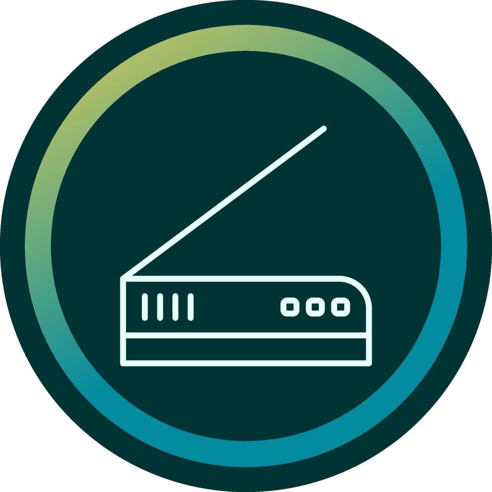 Scanner Vecto Icon vector