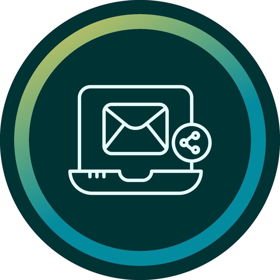 Email Share Vecto Icon vector