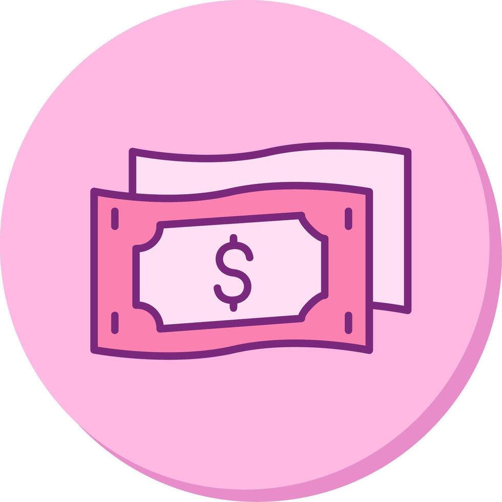 dinero vecto icono vector