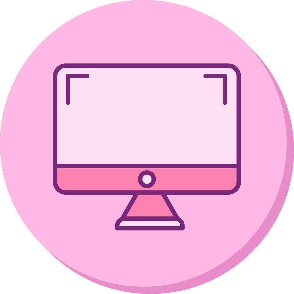 Monitor Vecto Icon vector