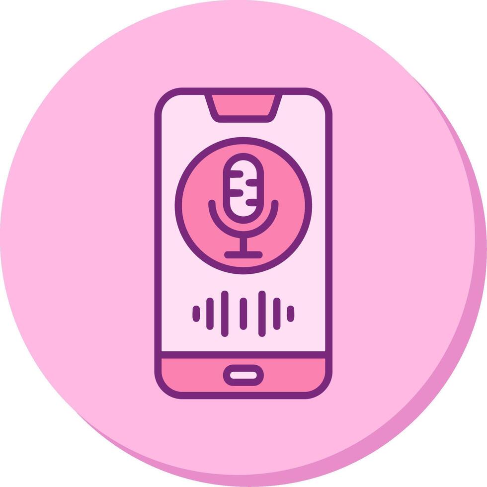 Voice Assistant Vecto Icon vector