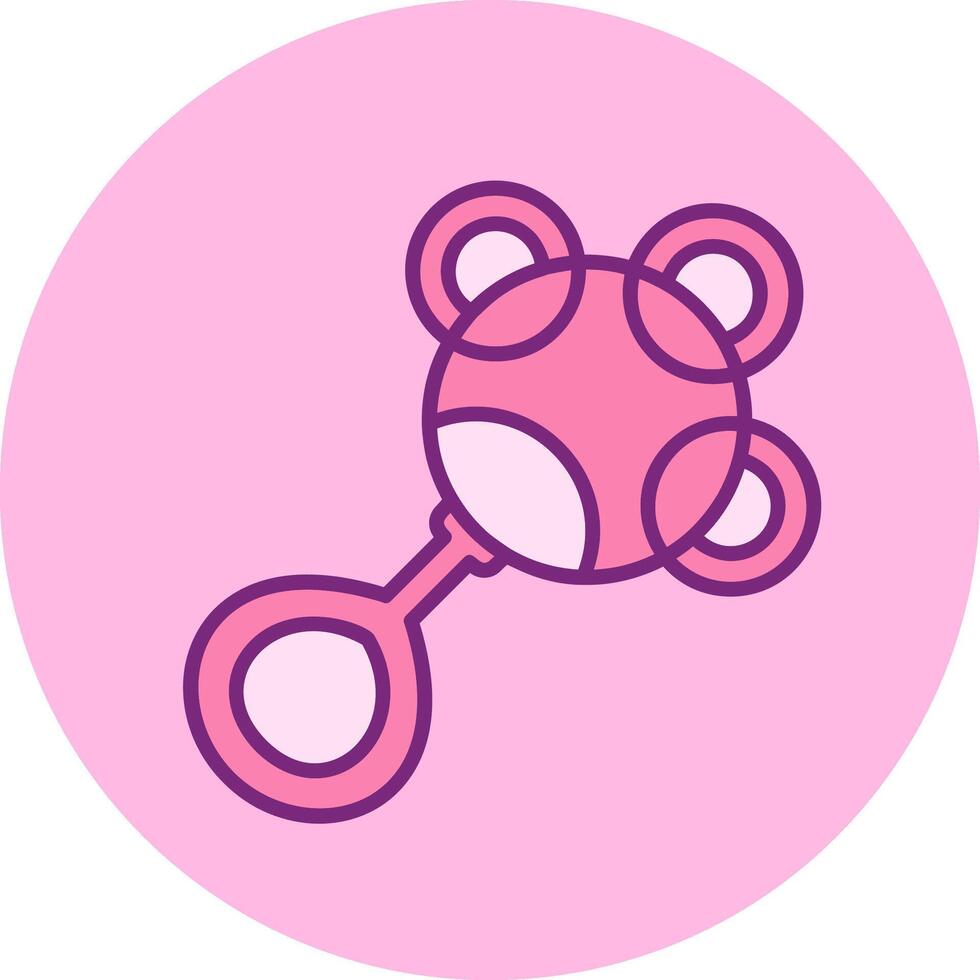 Rattle Vecto Icon vector