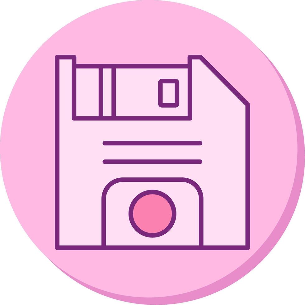 Floppy Disk Vecto Icon vector