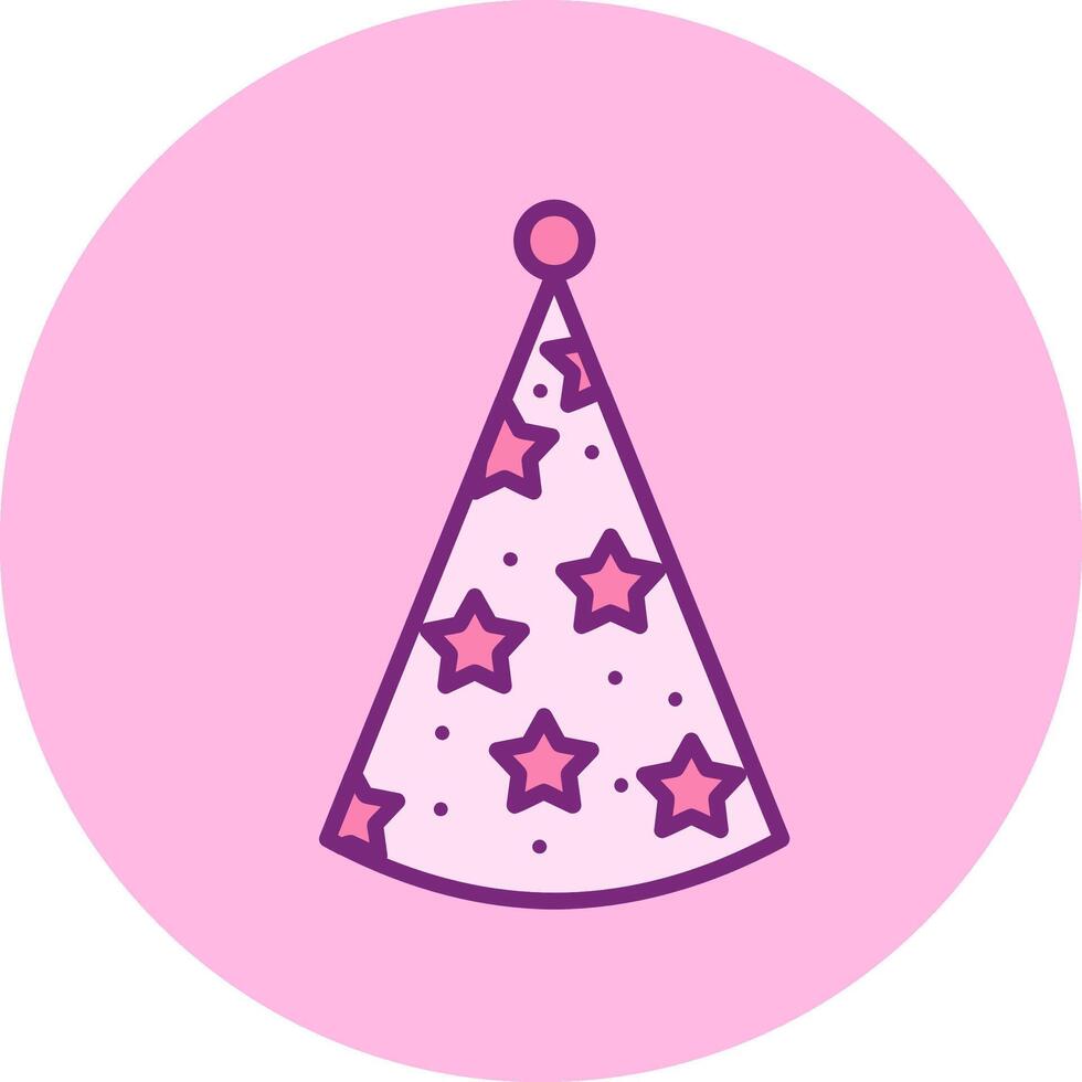 Party Hat Vecto Icon vector