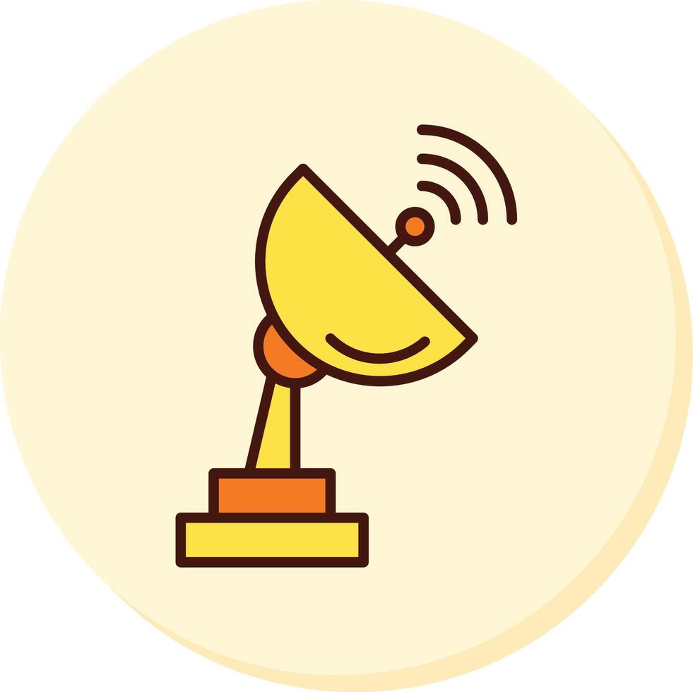 Satellite Dish Vecto Icon vector