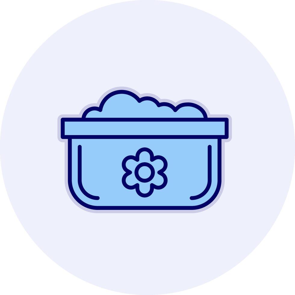 Dishwashing Pot Vecto Icon vector