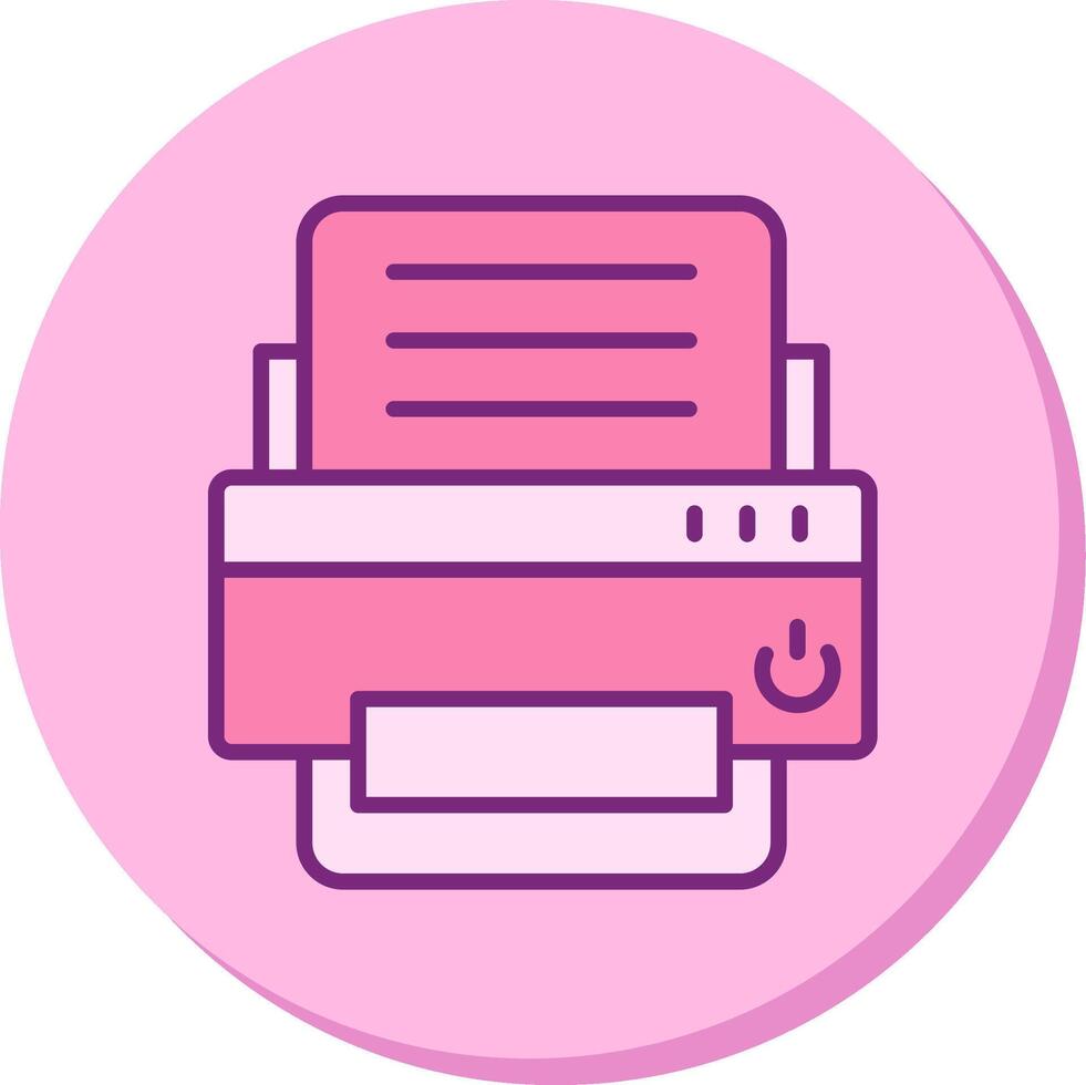 Printer Vecto Icon vector