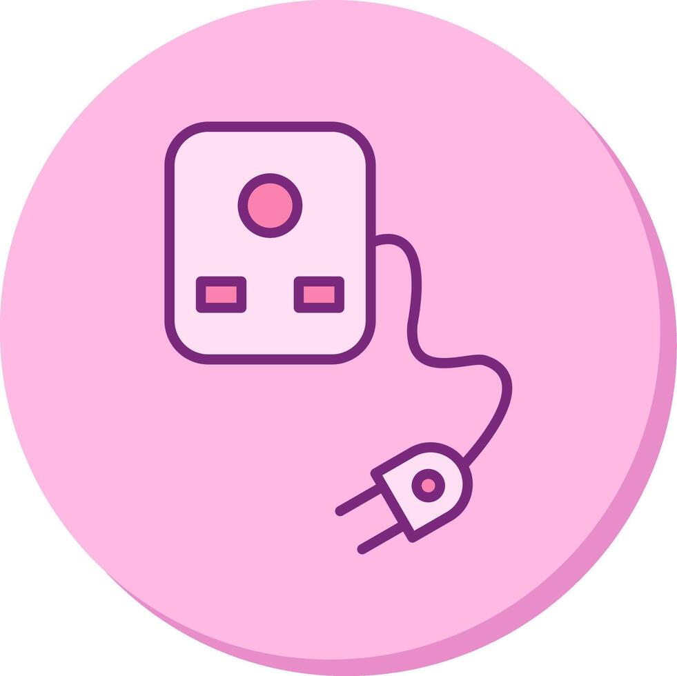 Plug And Socket Vecto Icon vector