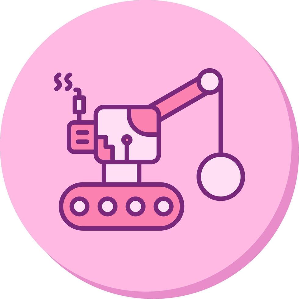 Wrecking Ball Vecto Icon vector