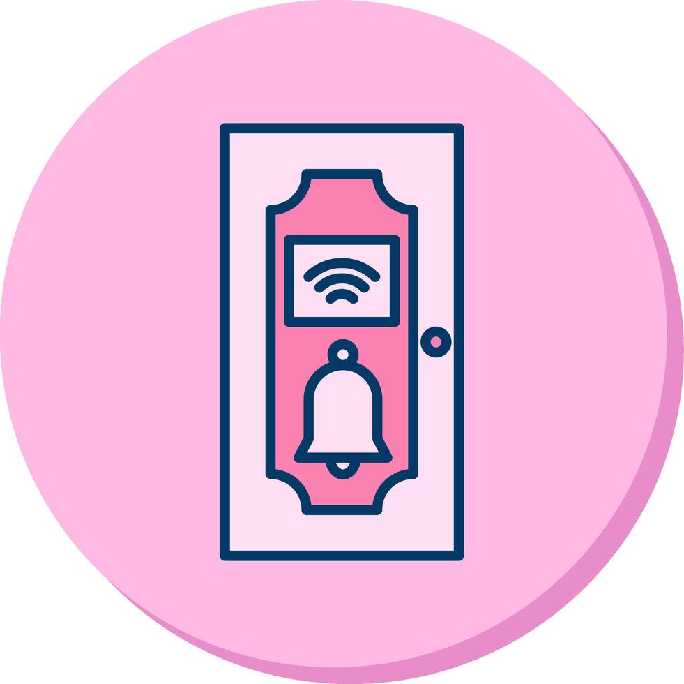 Door Bell Vecto Icon vector