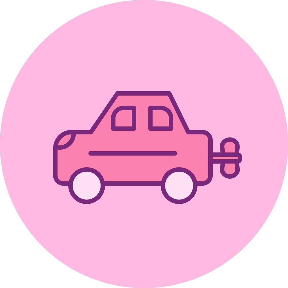 Car Toy Vecto Icon vector