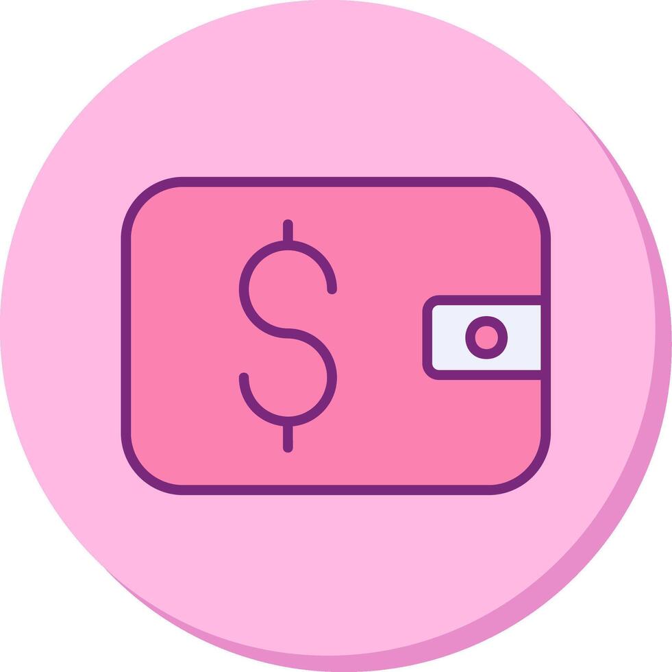 Wallet Vecto Icon vector