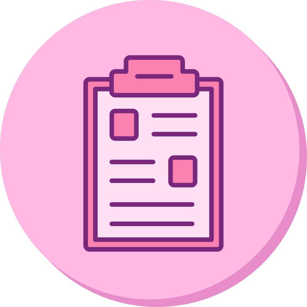 Clipboard Vecto Icon vector