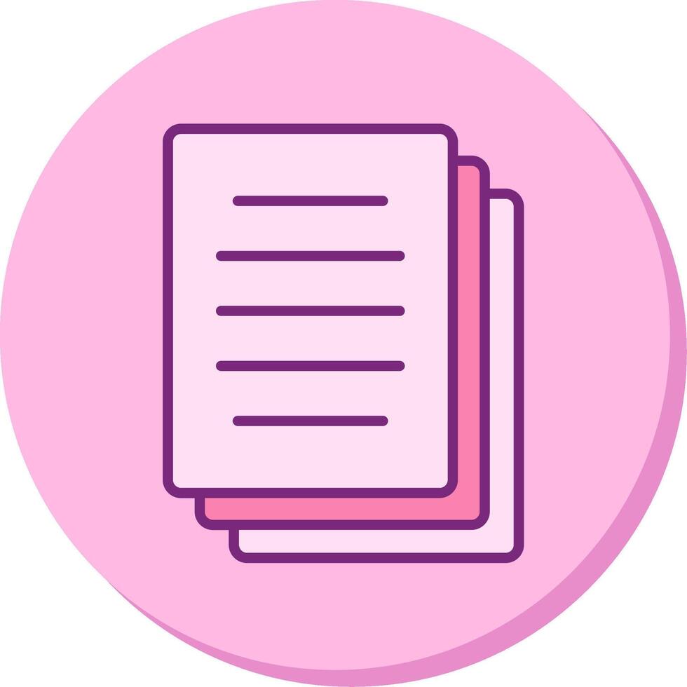 Papers Vecto Icon vector