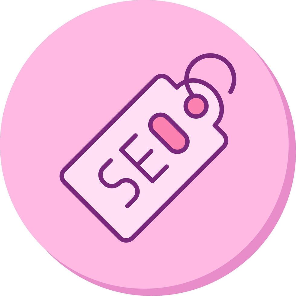 Seo Tag Vecto Icon vector