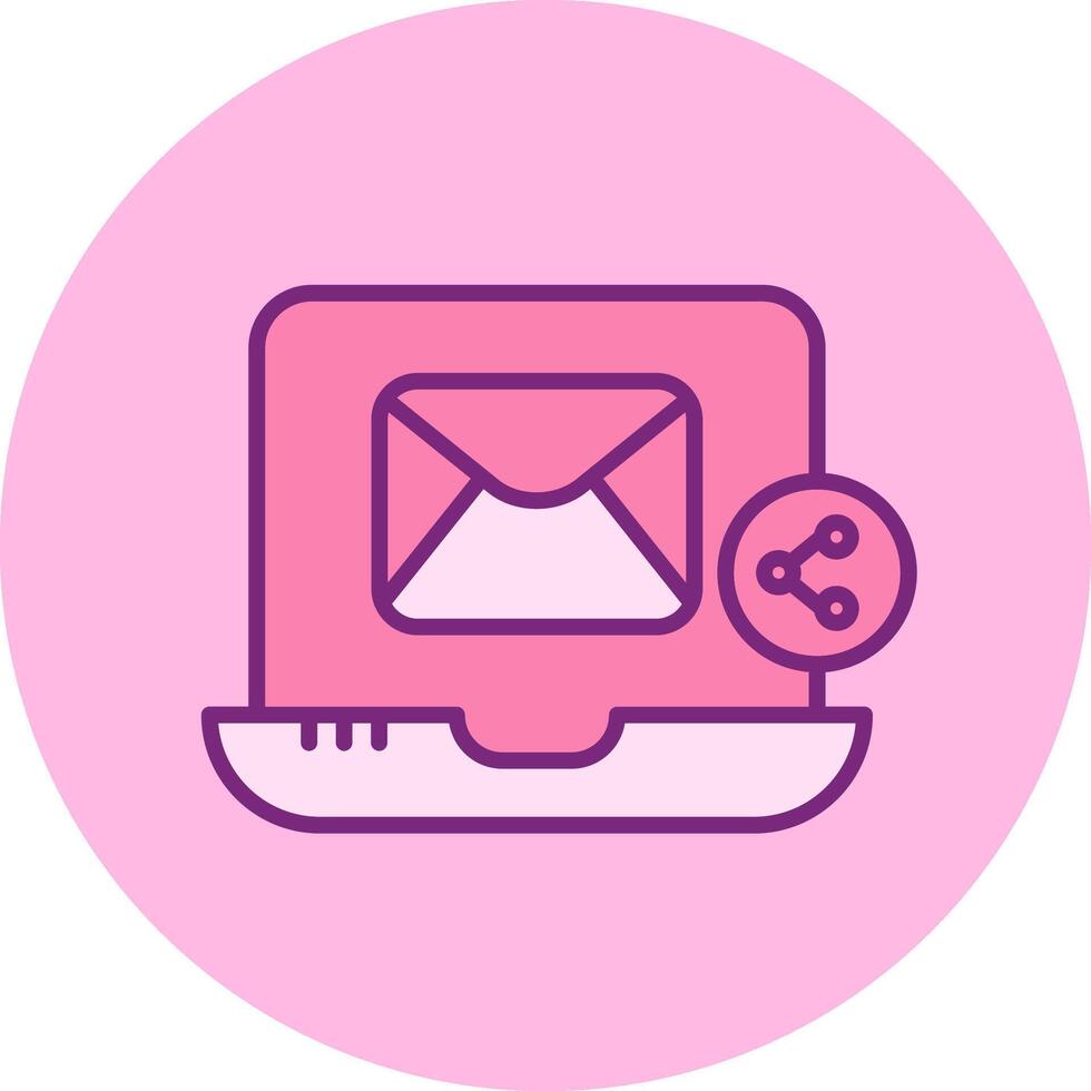 Email Share Vecto Icon vector