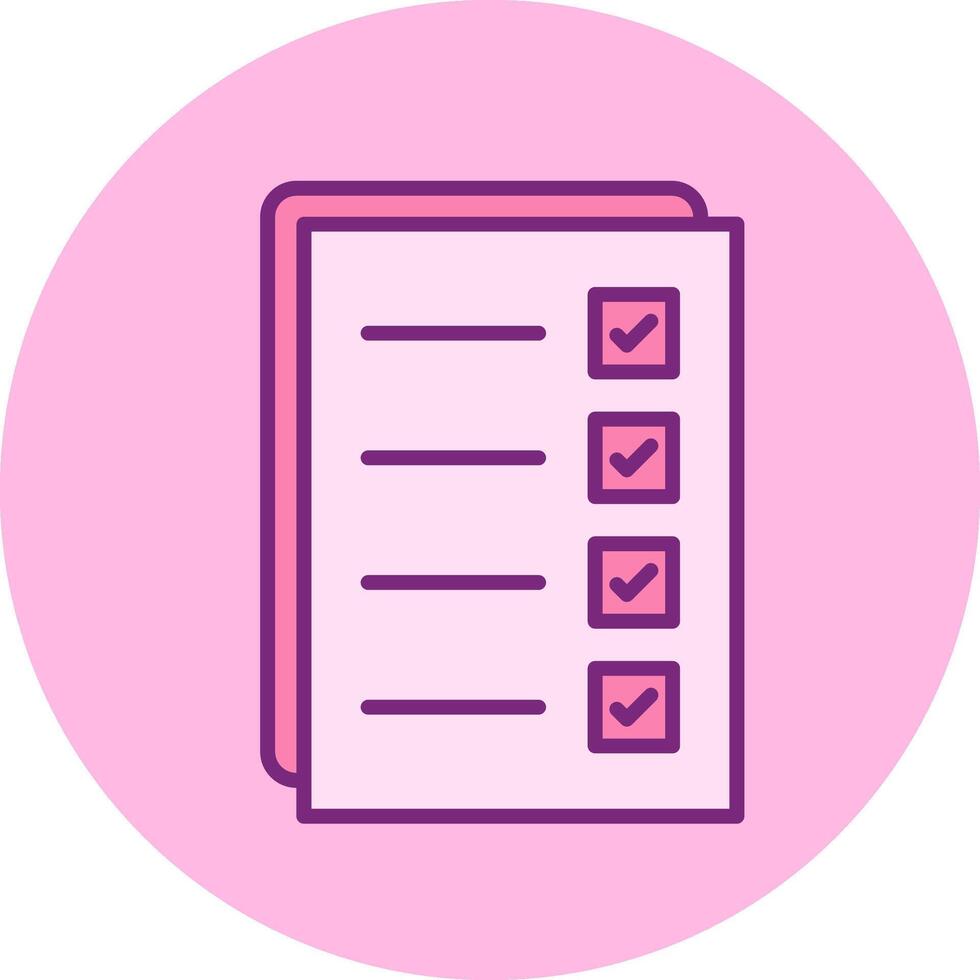 Check list Vecto Icon vector