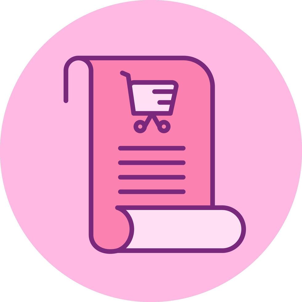 Shopping List Vecto Icon vector