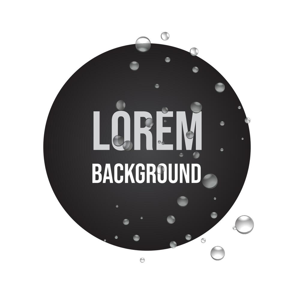 Abstract water spot concept vector background for Web and Mobile Applications, art illustration template design,