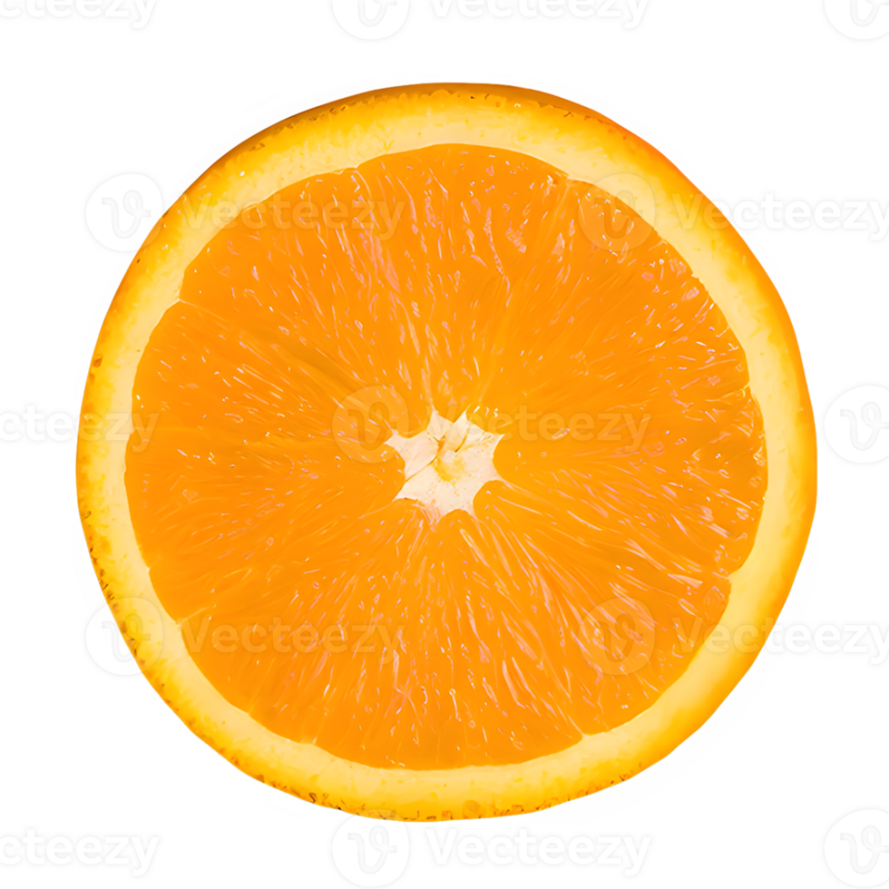 AI generated Fresh orange isolated on transparent background png