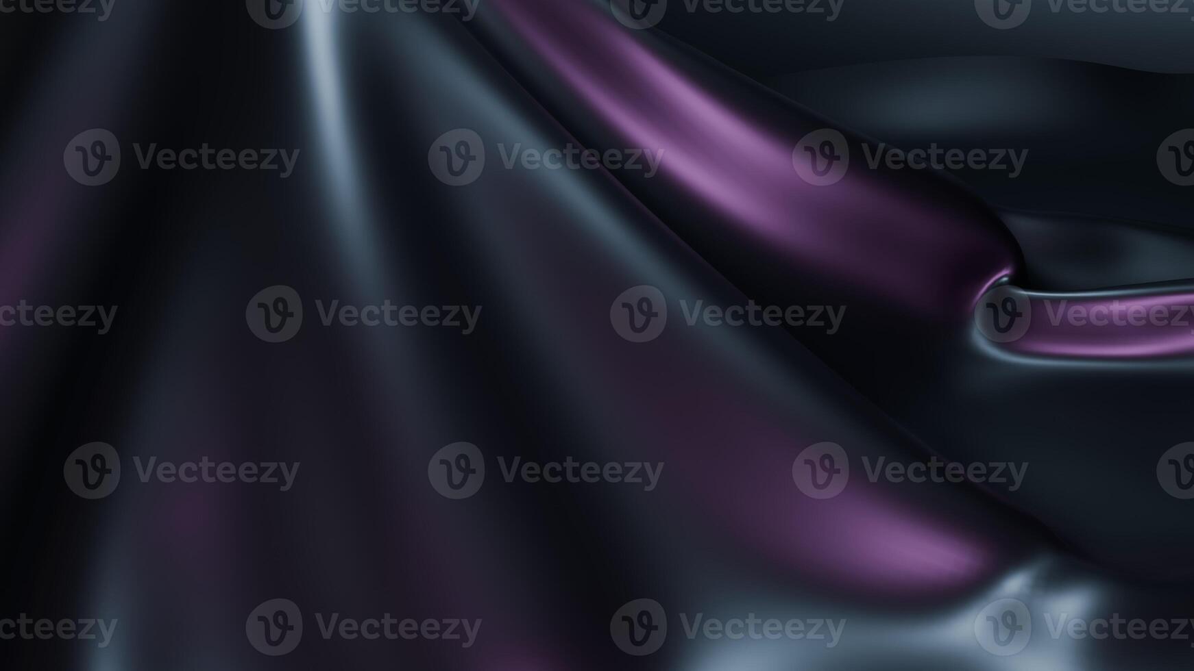 3D Rendering Abstract Technology Black Background with blue and pink light photo